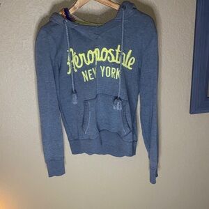 Aeropostale Women's Gray Hoodie Sweater